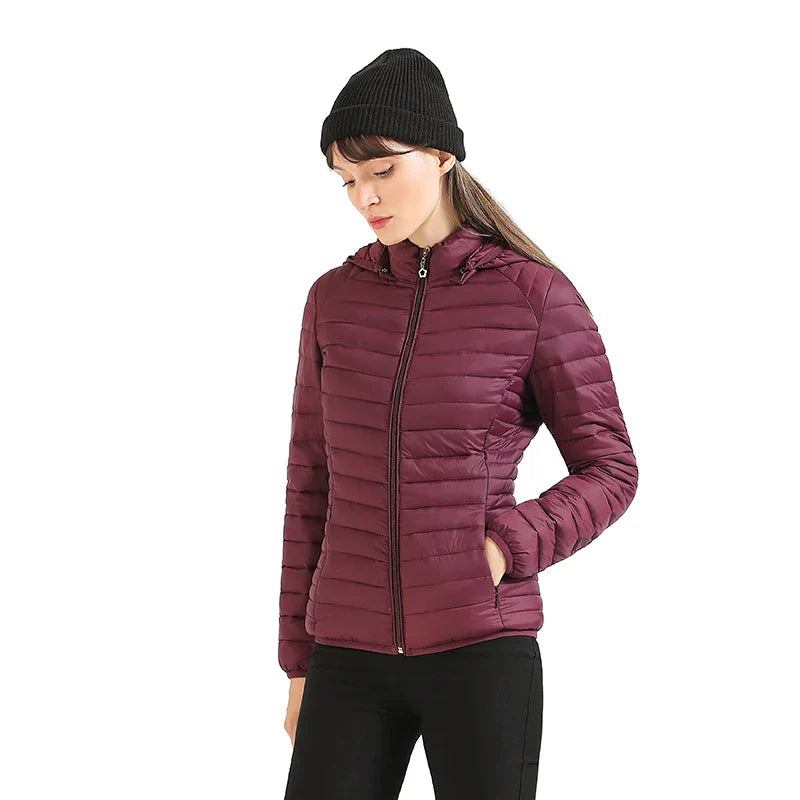 Jaqueta Puffer Impermeável Feminina - Santelon