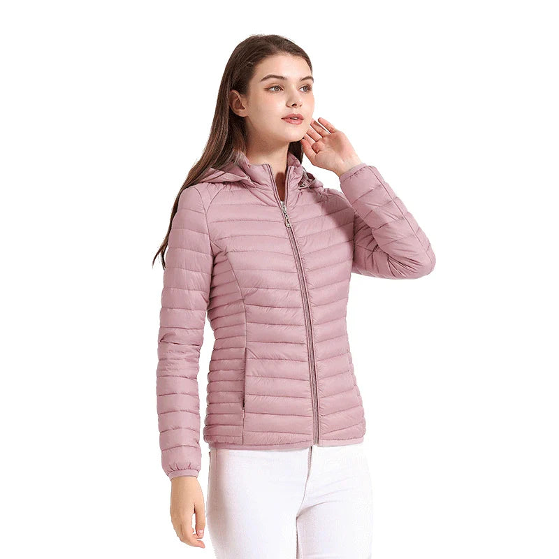 Jaqueta Puffer Impermeável Feminina - Santelon