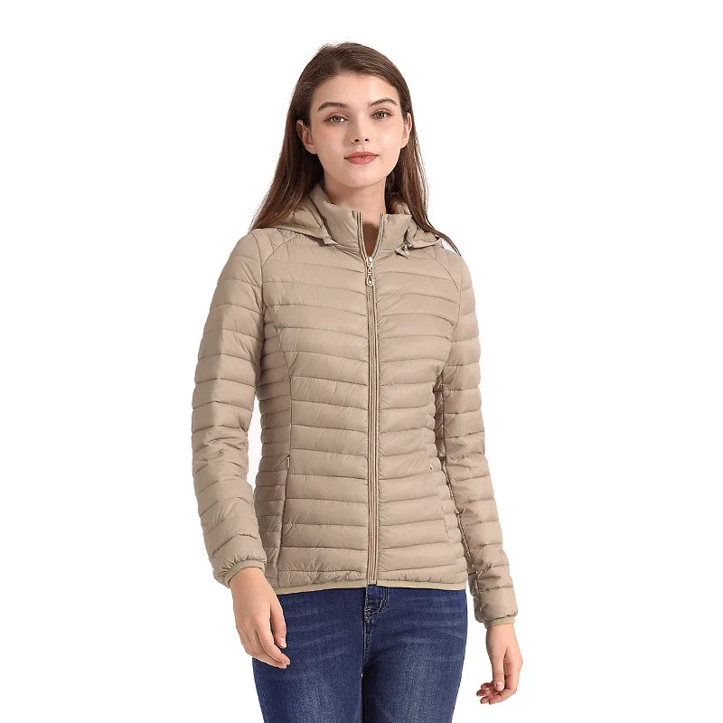 Jaqueta Puffer Impermeável Feminina - Santelon