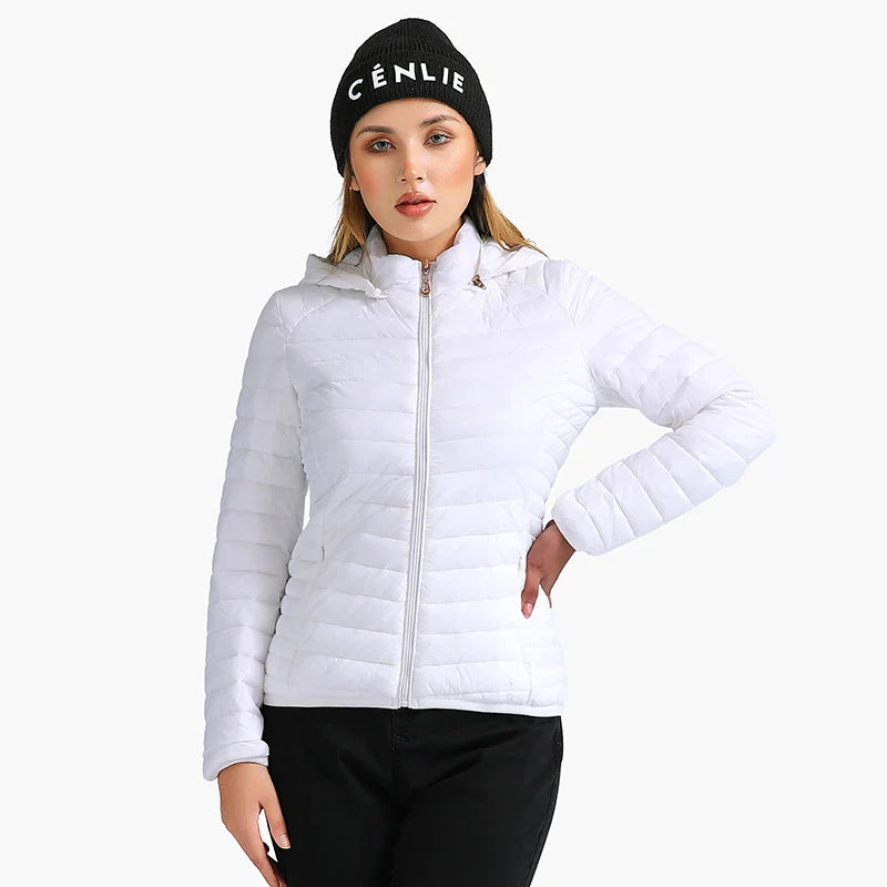 Jaqueta Puffer Impermeável Feminina - Santelon