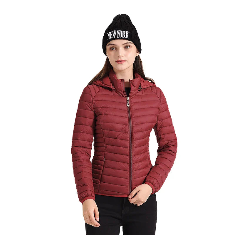 Jaqueta Puffer Impermeável Feminina - Santelon