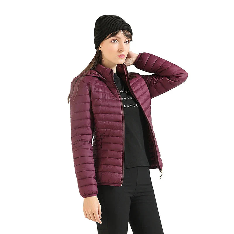 Jaqueta Puffer Impermeável Feminina - Santelon