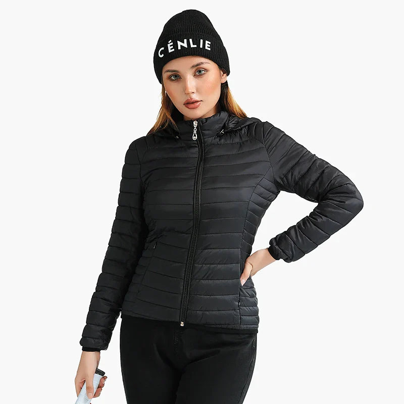 Jaqueta Puffer Impermeável Feminina - Santelon